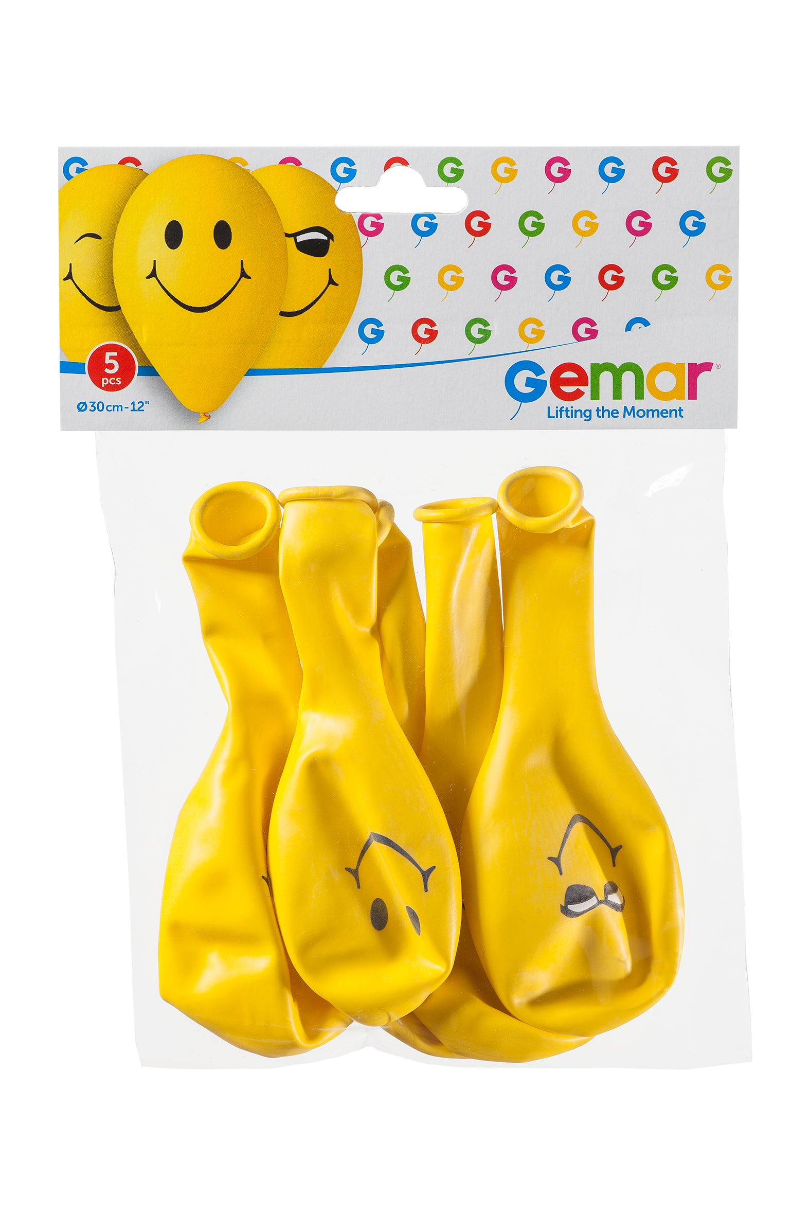 Smile Balloons 5 Pcs