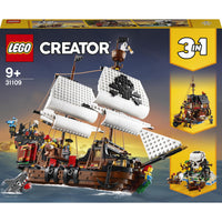 LEGO® Creator 3in1 Pirate Ship 31109 Building Kit (1,260 Pieces)