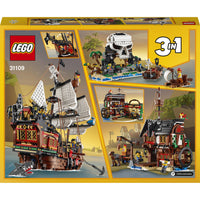 LEGO® Creator 3in1 Pirate Ship 31109 Building Kit (1,260 Pieces)