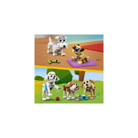 LEGO® Creator Adorable Dogs 31137 Building Toy Set (475 Pieces)