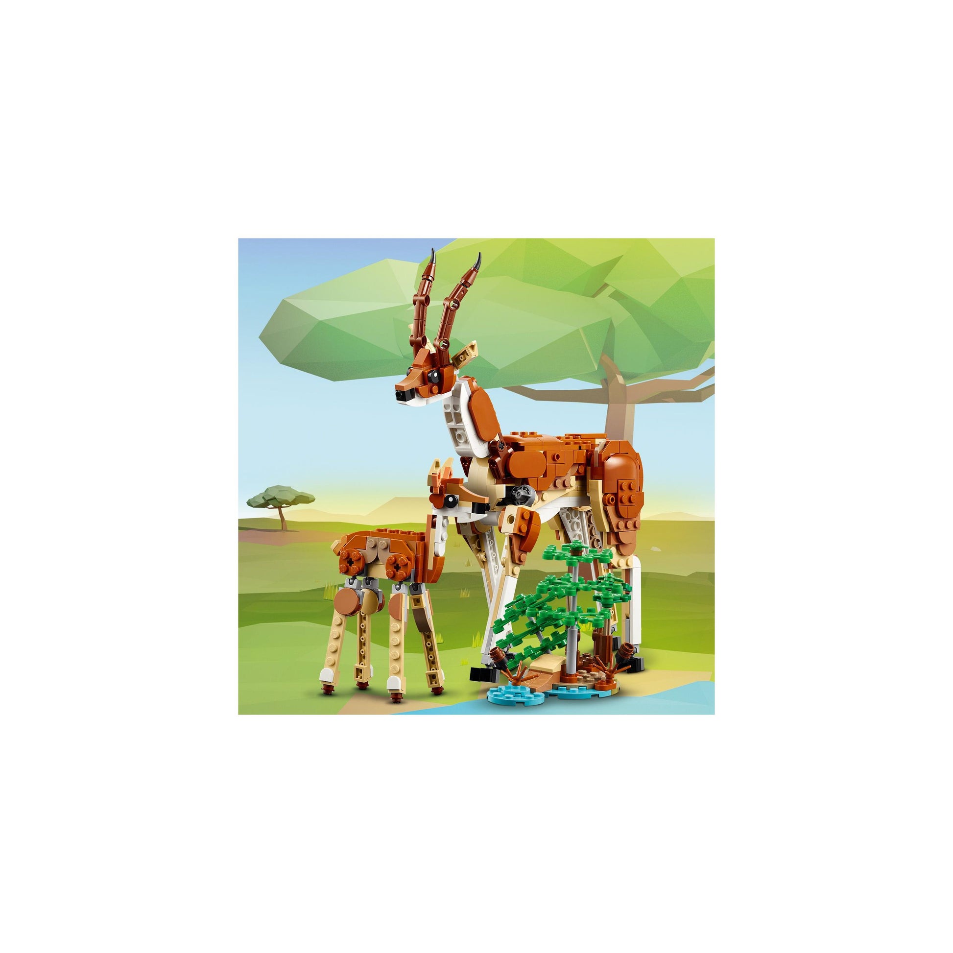 LEGO® Creator Wild Safari Animals 3in1 Set 31150