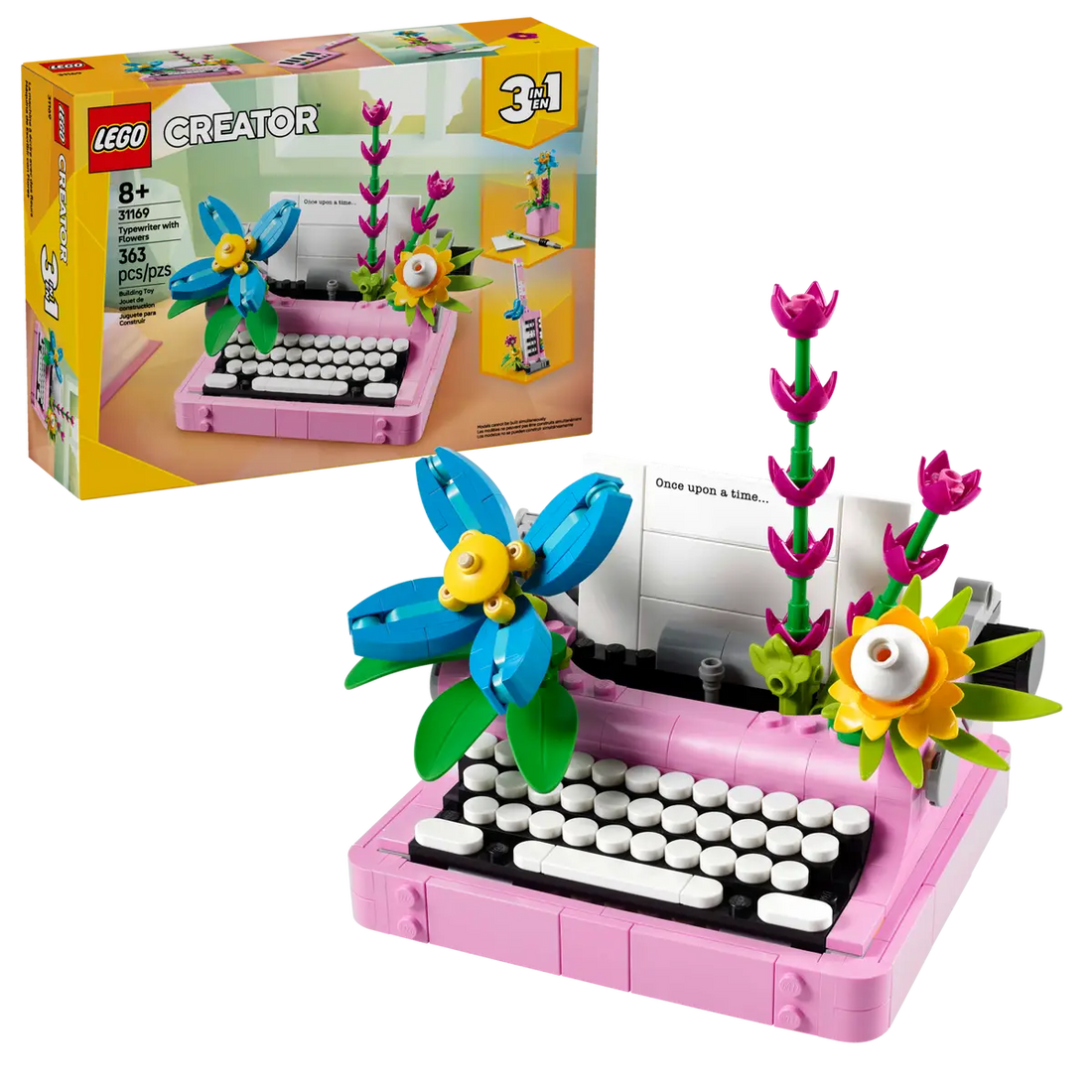 LEGO 31169 Typewriter With Flowers