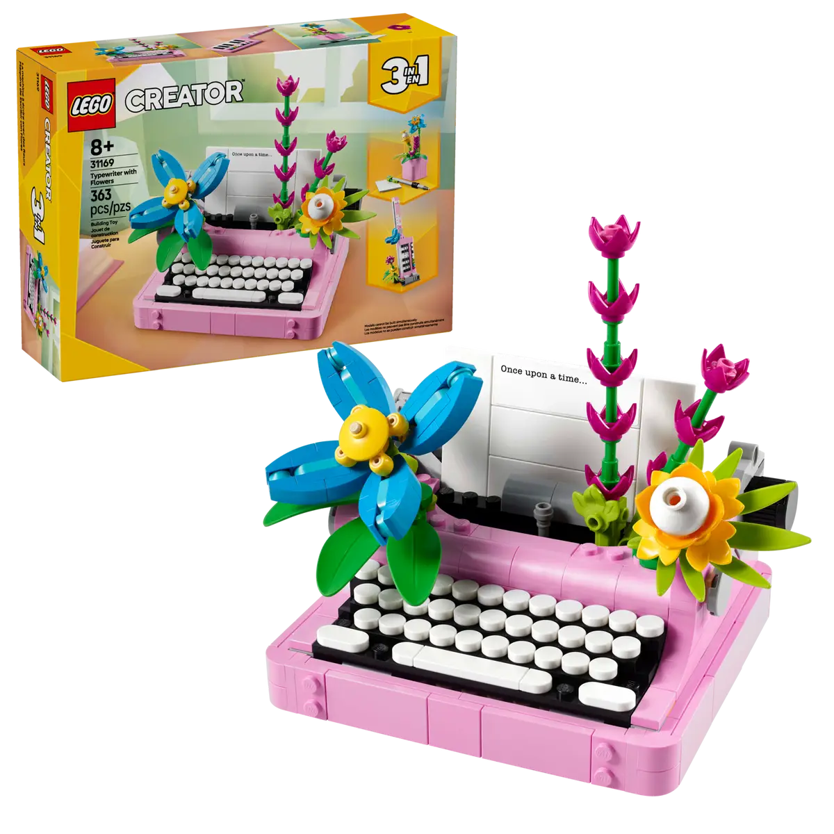 LEGO 31169 Typewriter With Flowers
