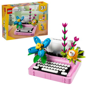 LEGO 31169 Typewriter With Flowers