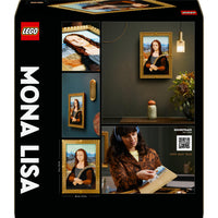 مجموعة بناء لوحة موناليزا 31213 للبالغين من LEGO® Art