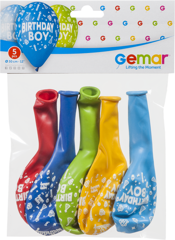 BIRTHDAY BOY BALLOONS