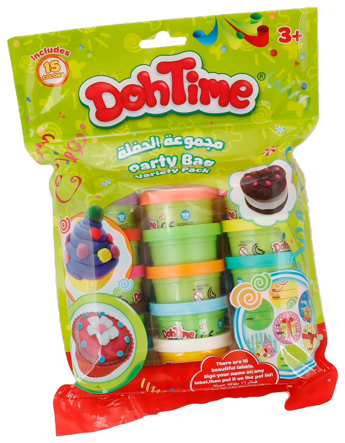 DohTime Party Pack 15 PCS (1 oz)