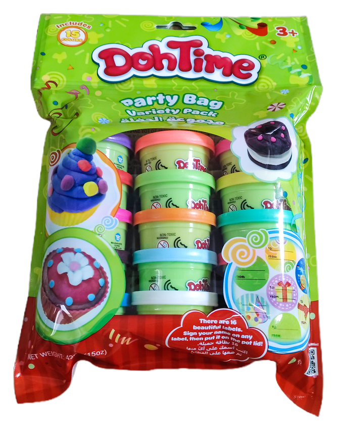 DohTime Party Pack 15 PCS (1 oz)