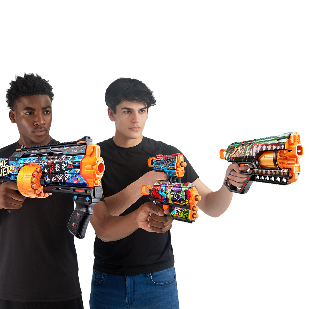X-Shot Skins Combo Pack [Last Stand/Griefer/Flux/Menace]