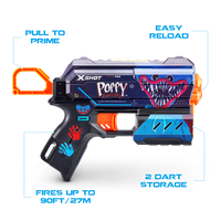 X-Shot Skins Flux (8 Darts) Poppy Playtime