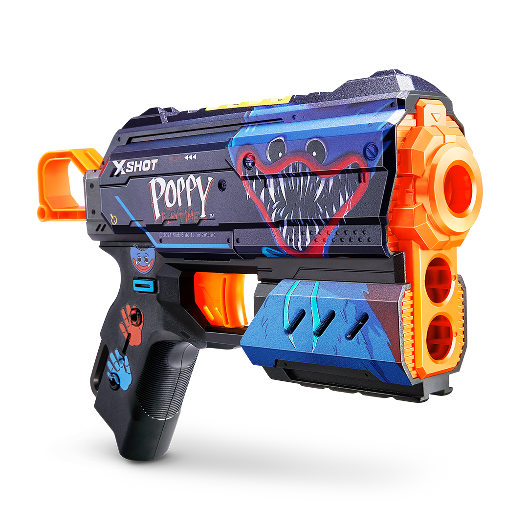 X-Shot Skins Flux (8 Darts) Poppy Playtime