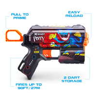 X-Shot Skins Flux (8 Darts) Poppy Playtime