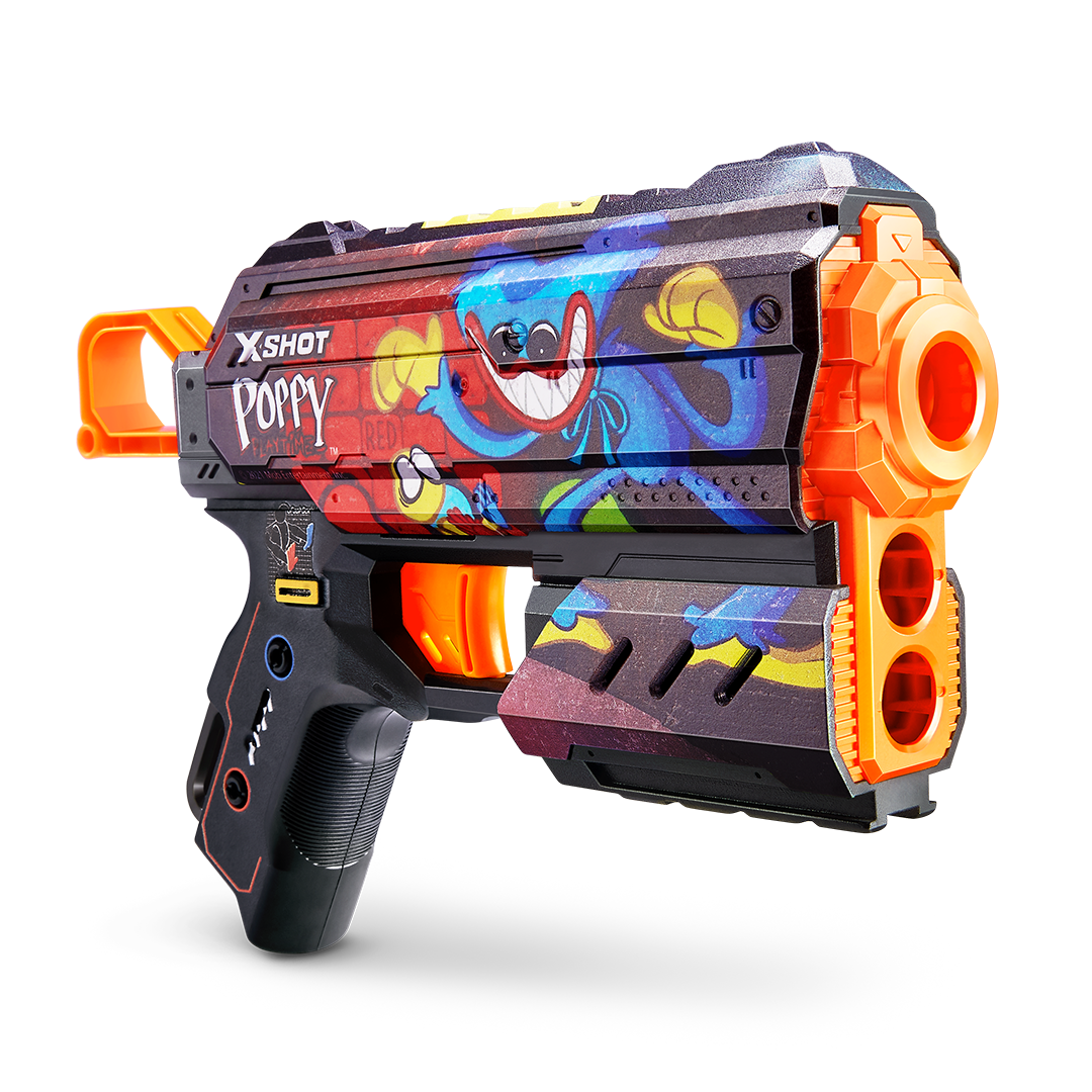 X-Shot Skins Flux (8 Darts) Poppy Playtime