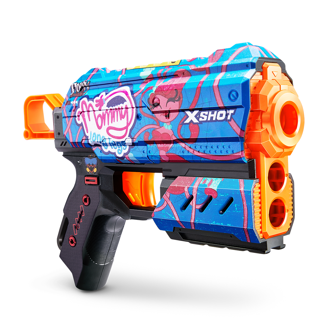 X-Shot Skins Flux (8 Darts) Poppy Playtime