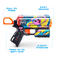 X-Shot Skins Flux (8 Darts) Poppy Playtime
