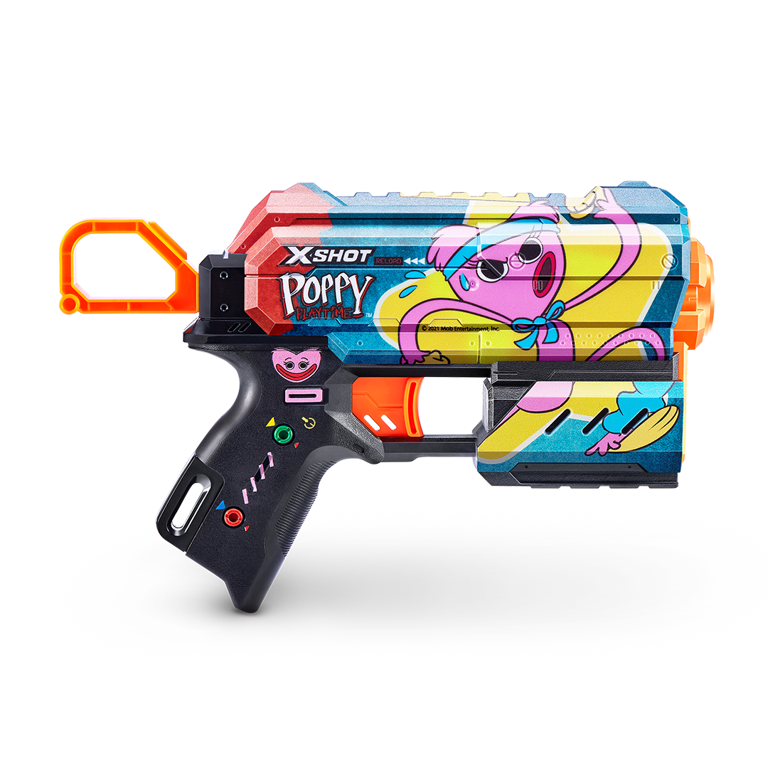 X-Shot Skins Flux (8 Darts) Poppy Playtime