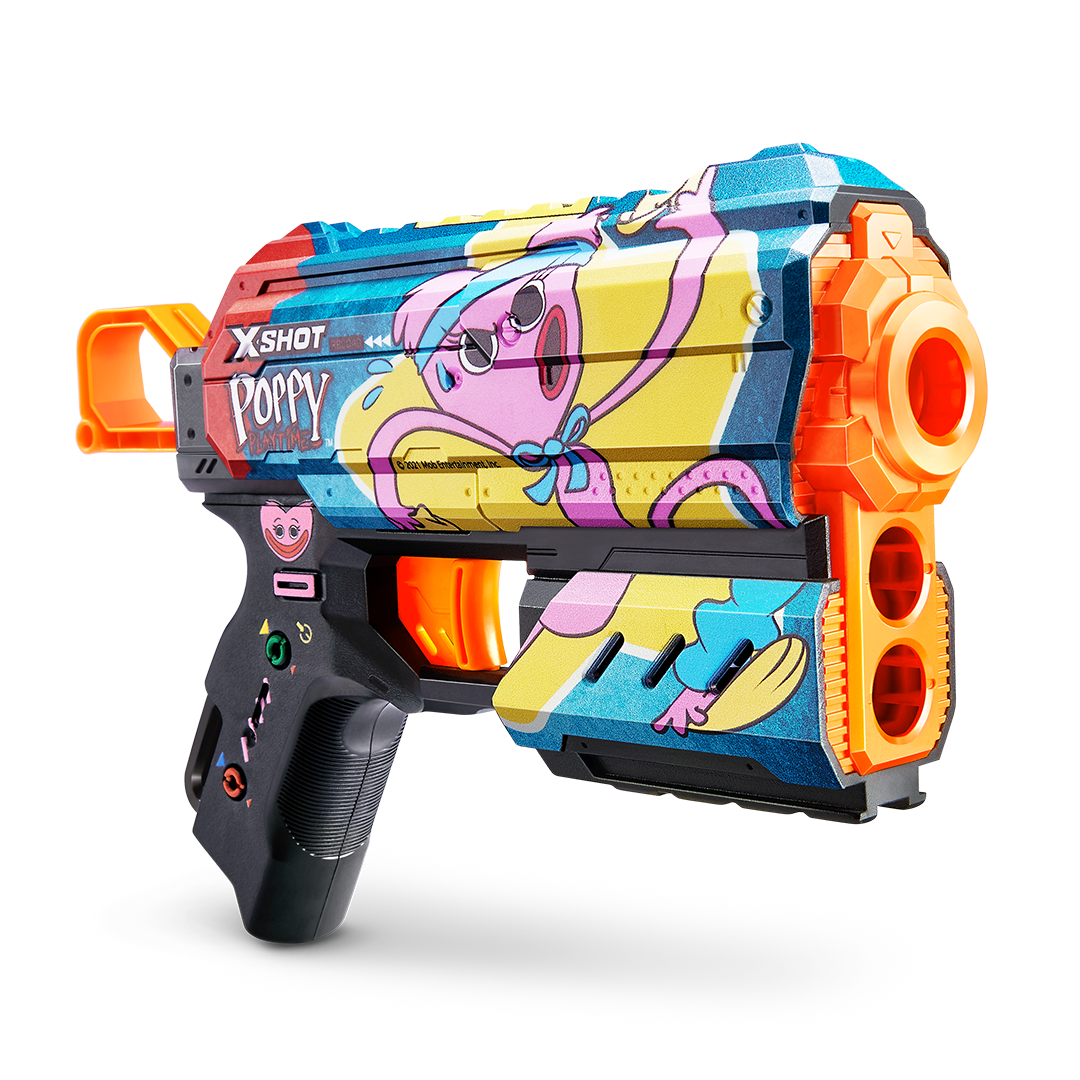 X-Shot Skins Flux (8 Darts) Poppy Playtime