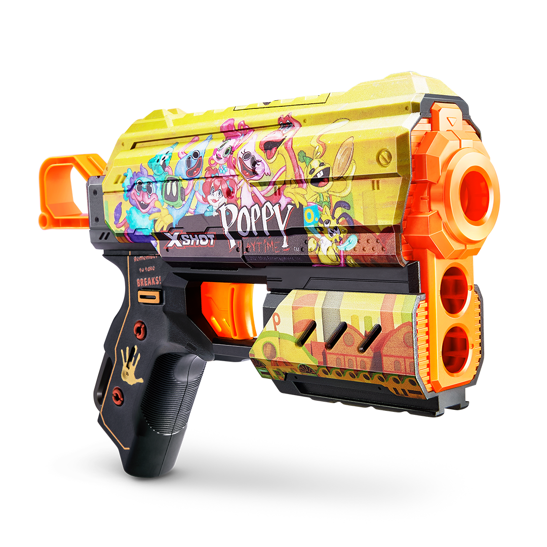 X-Shot Skins Flux (8 Darts) Poppy Playtime