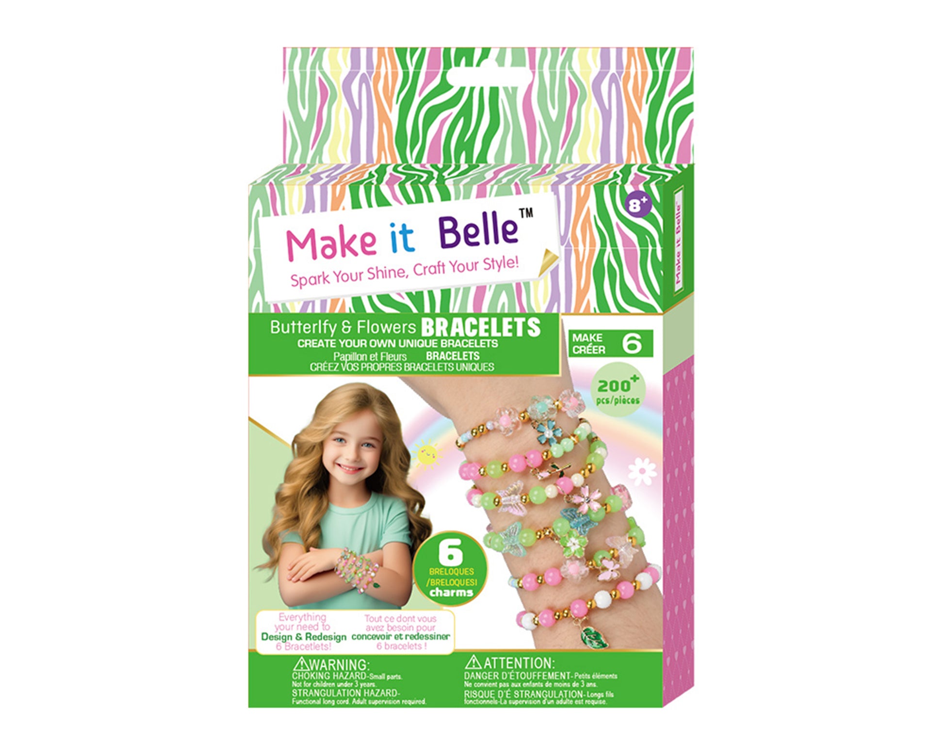 Butterfly & Flowers Bracelets