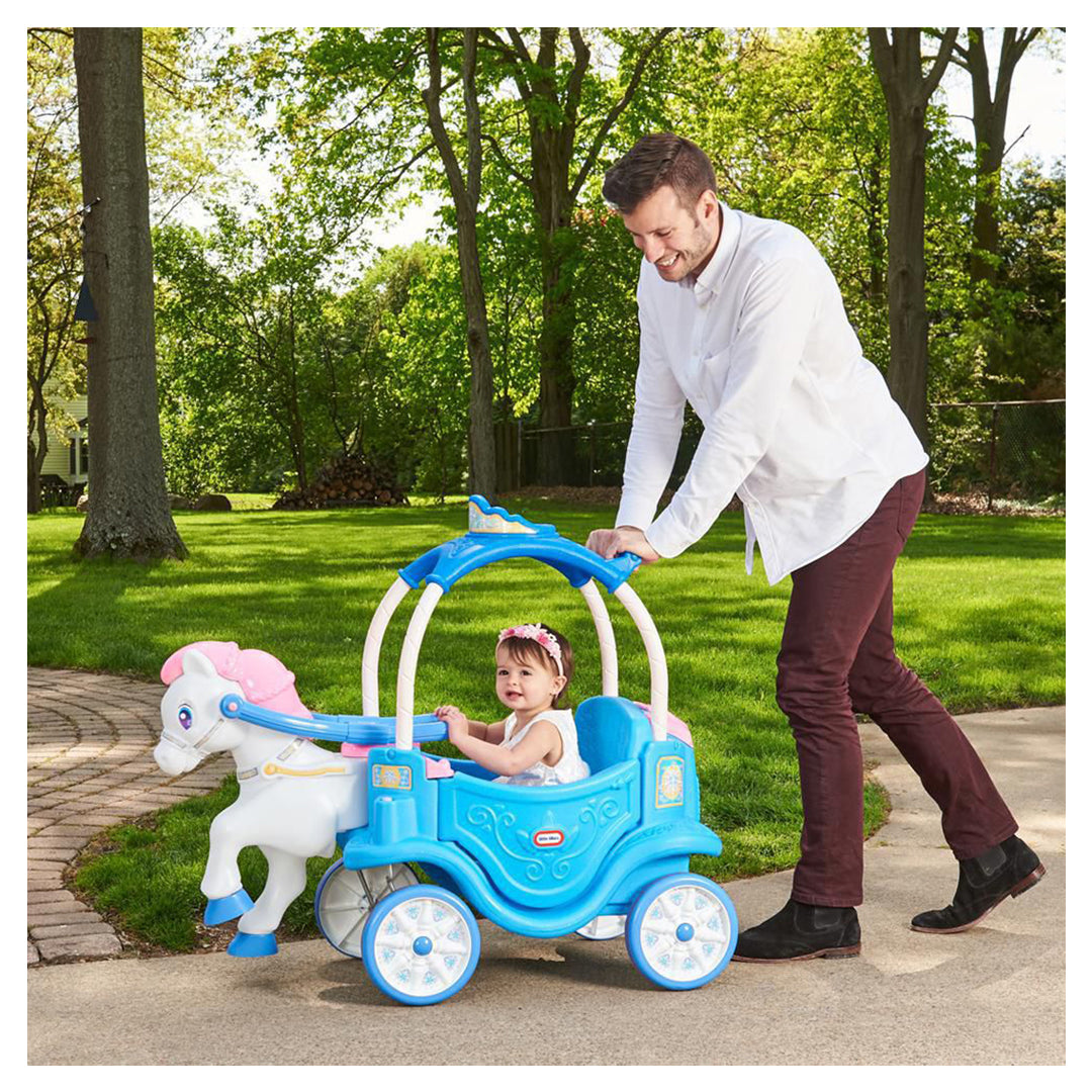 Little Tikes Princess Horse & Carriage Frosty Blue