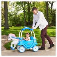 Little Tikes Princess Horse & Carriage Frosty Blue