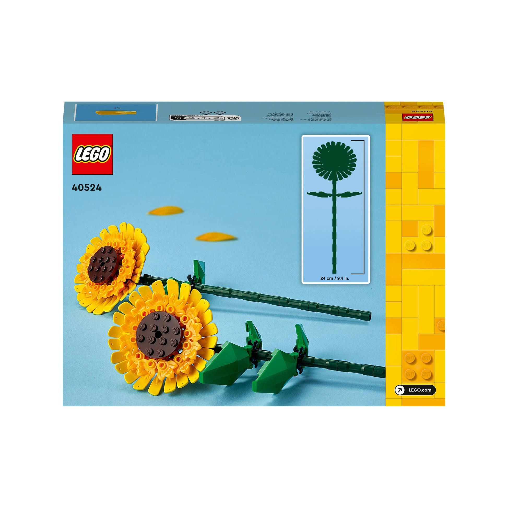 LEGO® Sunflowers 40524 Building Kit; For Ages 8+ (191 Pieces)