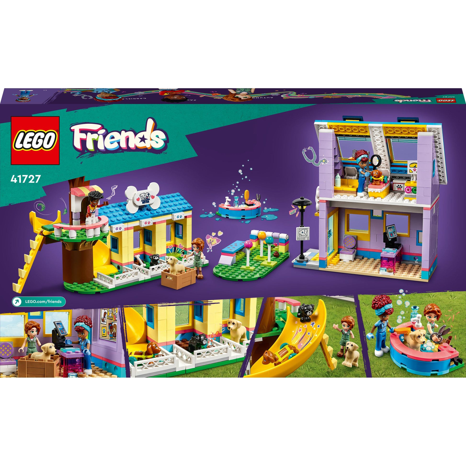 LEGO® Friends Dog Rescue Centre 41727 Building Toy Set (617 Pieces)