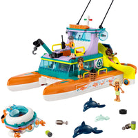 LEGO® Friends Sea Rescue Boat 41734 Building Toy Set (717 Pieces)