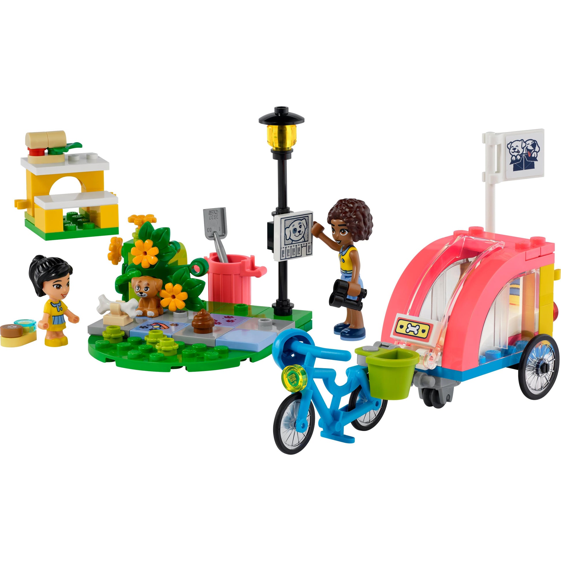 LEGO® Friends Dog Rescue Bike 41738 Building Toy Set (125 Pieces)