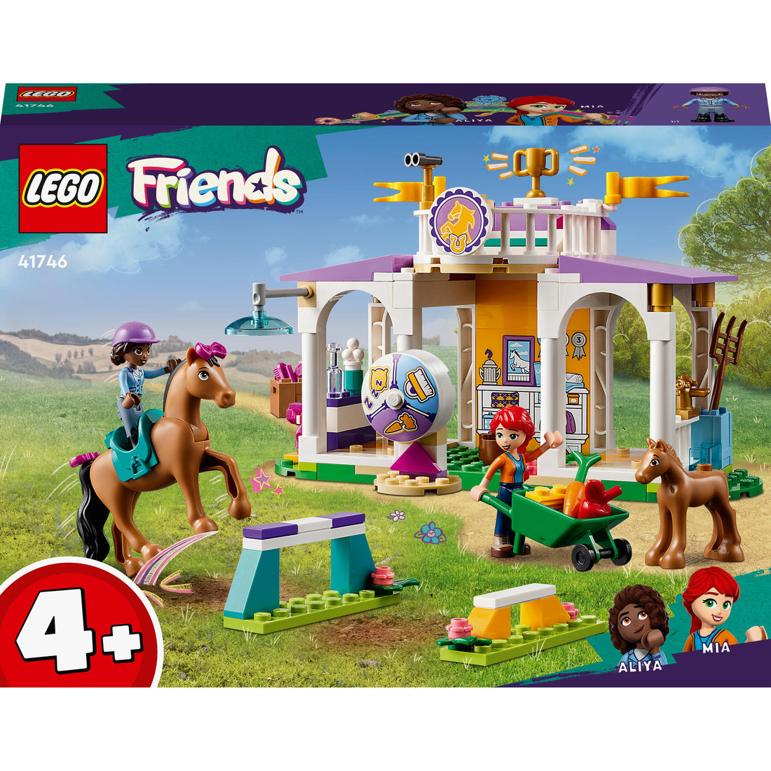 LEGO® Friends Horse Training 41746 Building Toy Set (134 Pieces)