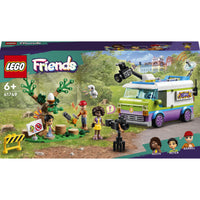 LEGO® Friends Newsroom Van 41749 Building Toy Set (446 Pieces)