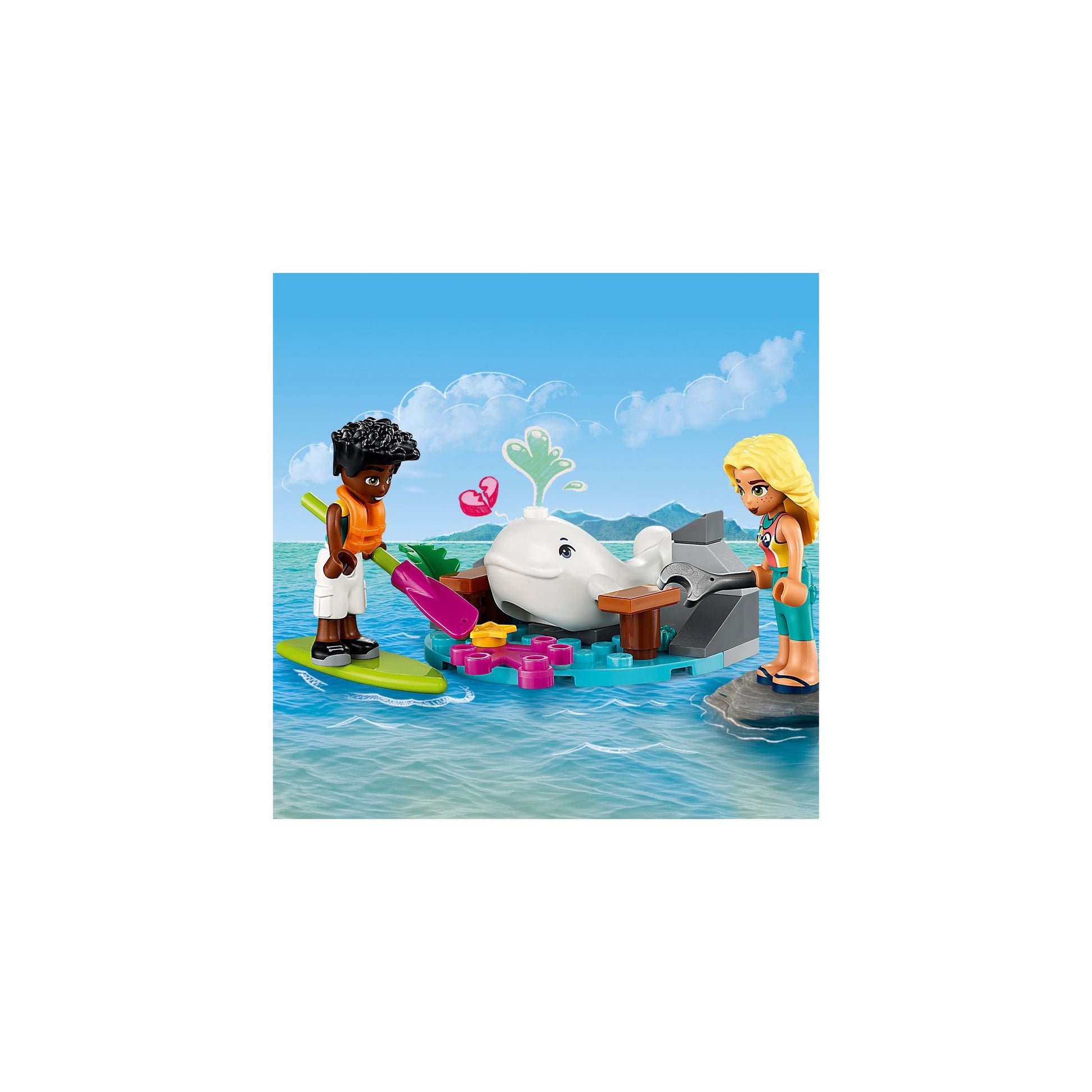 LEGO® Friends Sea Rescue Plane 41752 Building Toy Set (203 Pieces)