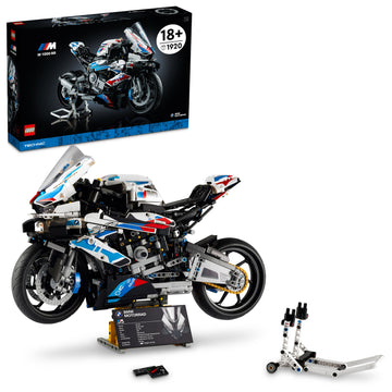 مجموعة نموذج الدراجة النارية BMW M 1000 RR من LEGO® Technic (1925 قطعة)