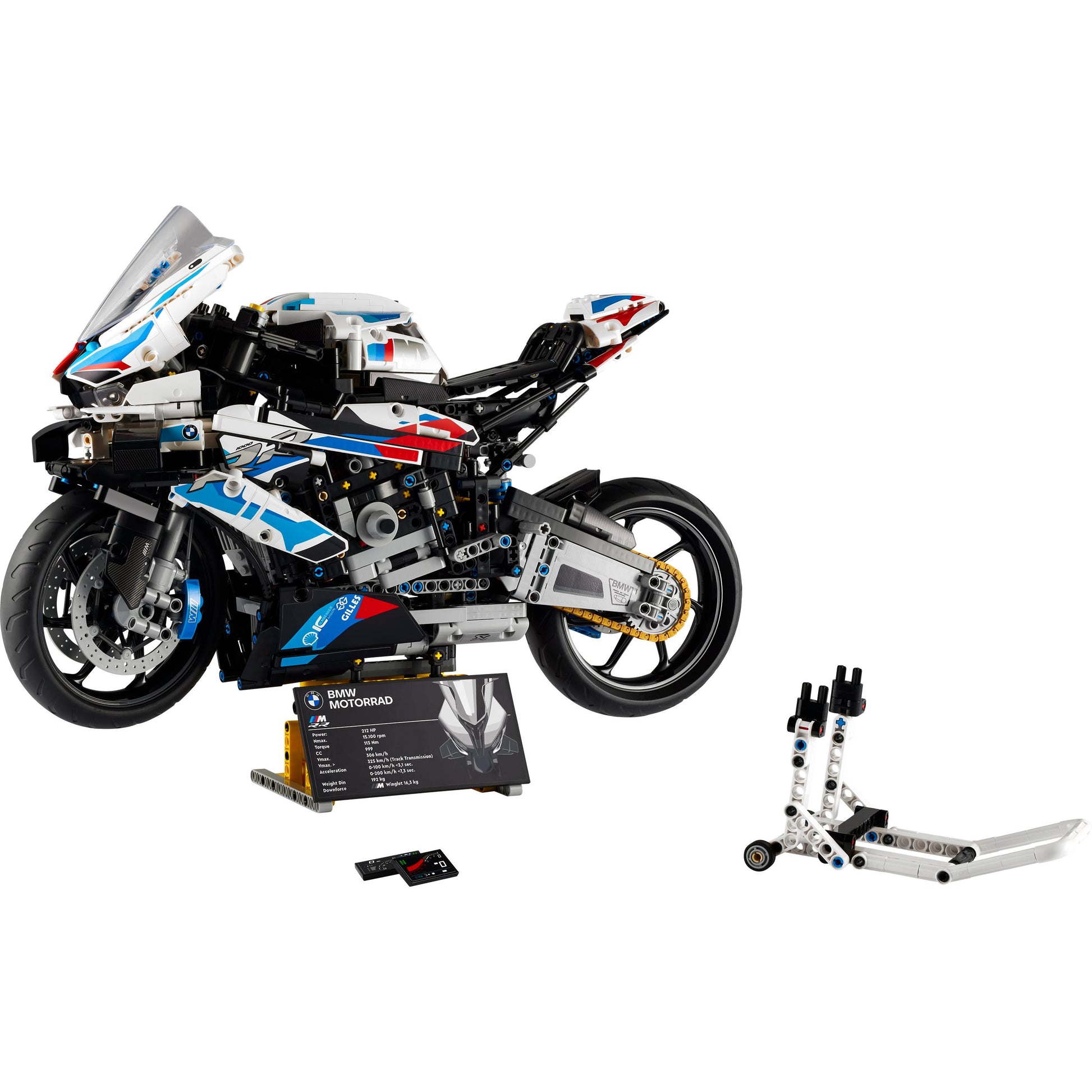 مجموعة نموذج الدراجة النارية BMW M 1000 RR من LEGO® Technic (1925 قطعة)