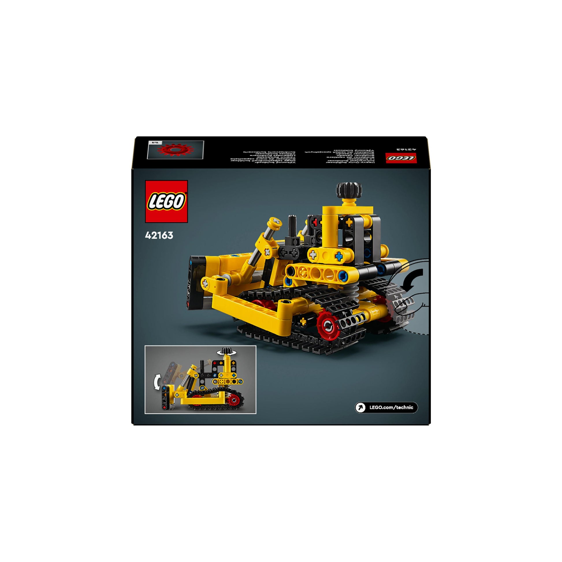 مجموعة جرافة الأعمال الشاقة 42163 من LEGO® Technic