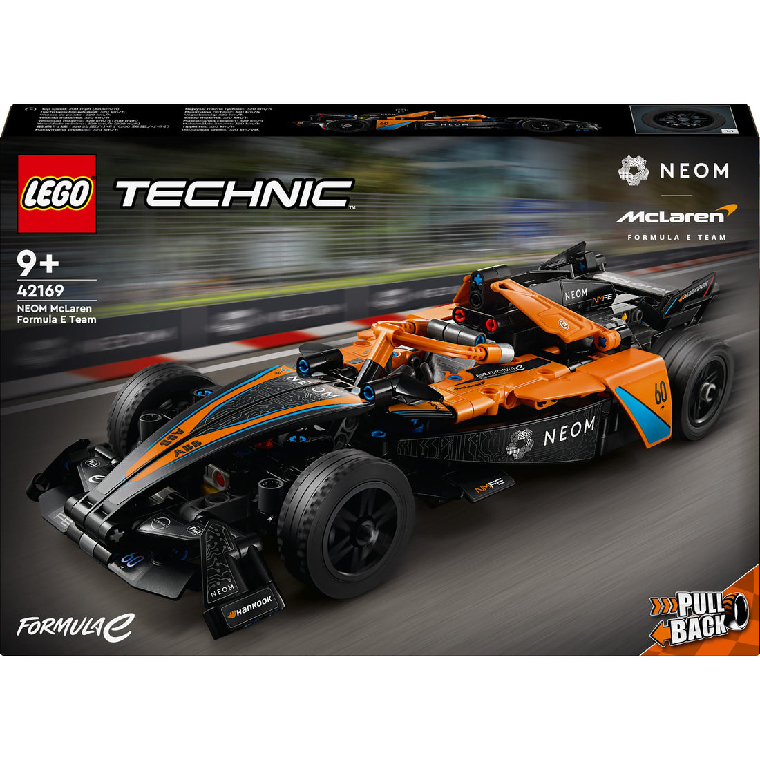 LEGO® Technic NEOM McLaren Formula E Race Car 42169