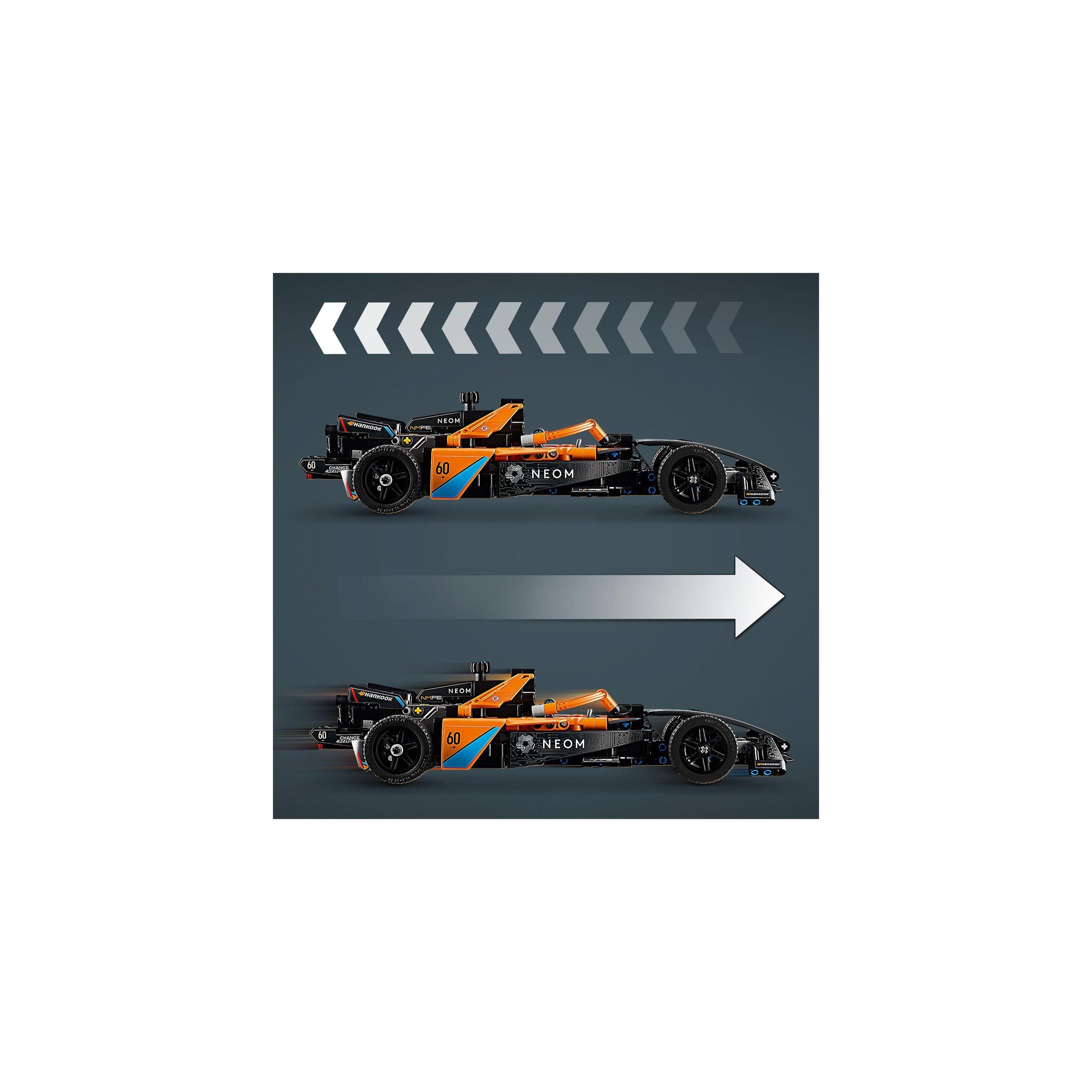 LEGO® Technic NEOM McLaren Formula E Race Car 42169