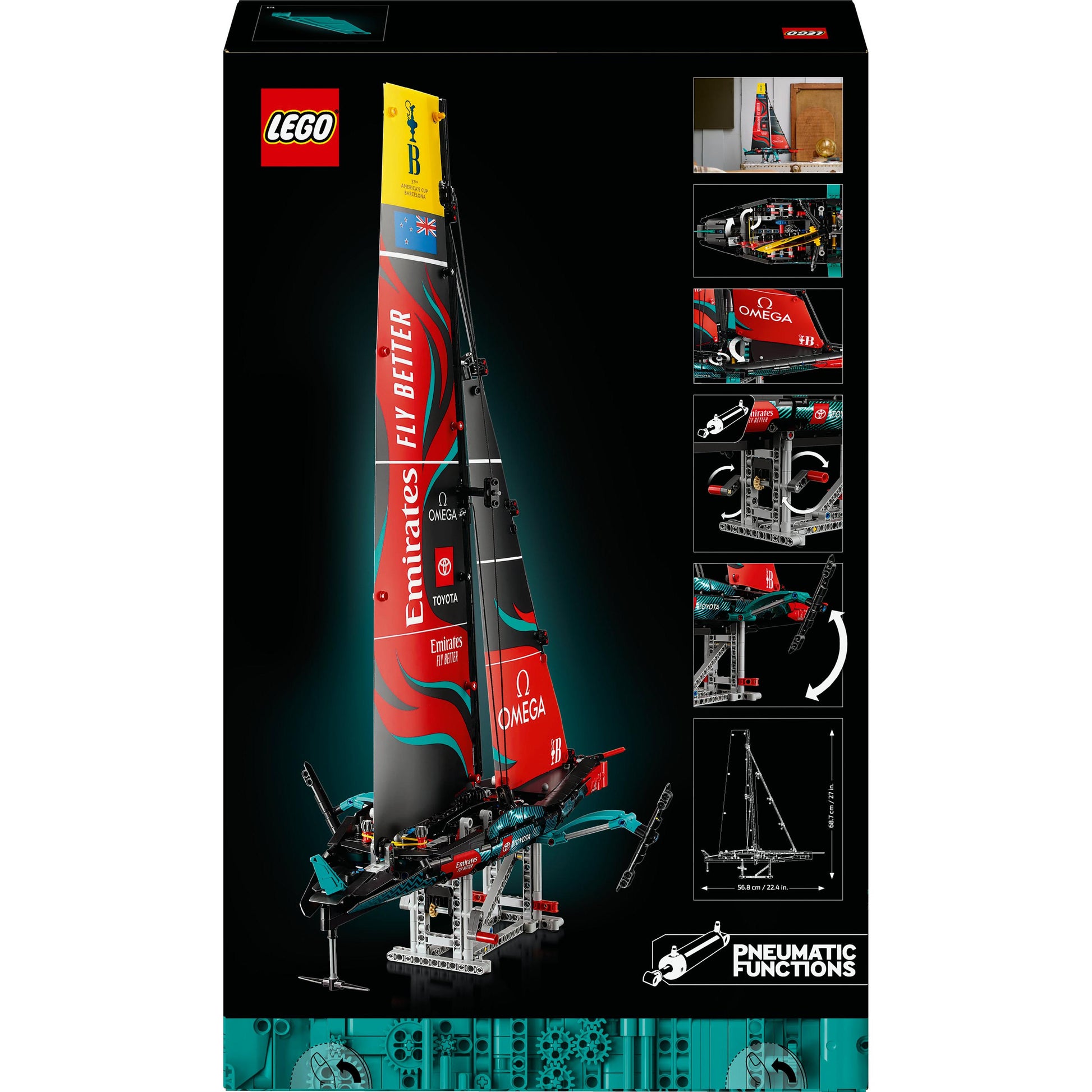 LEGO® Technic Emirates Team New Zealand AC75 Yacht 42174