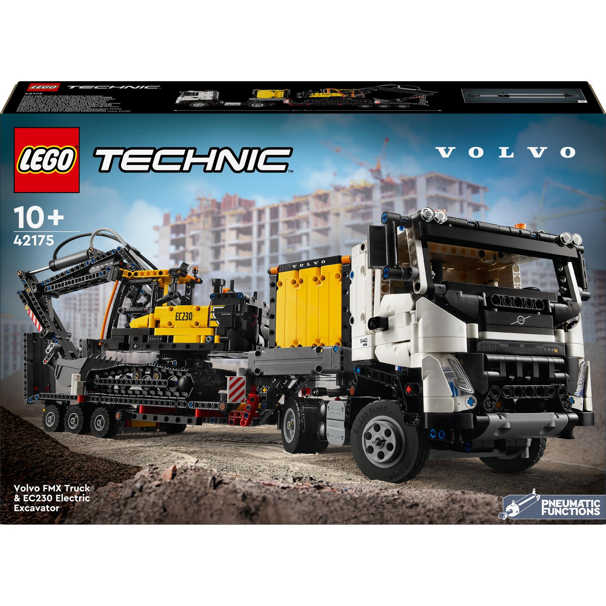 LEGO® Technic Volvo FMX Truck & EC230 Electric Excavator 42175