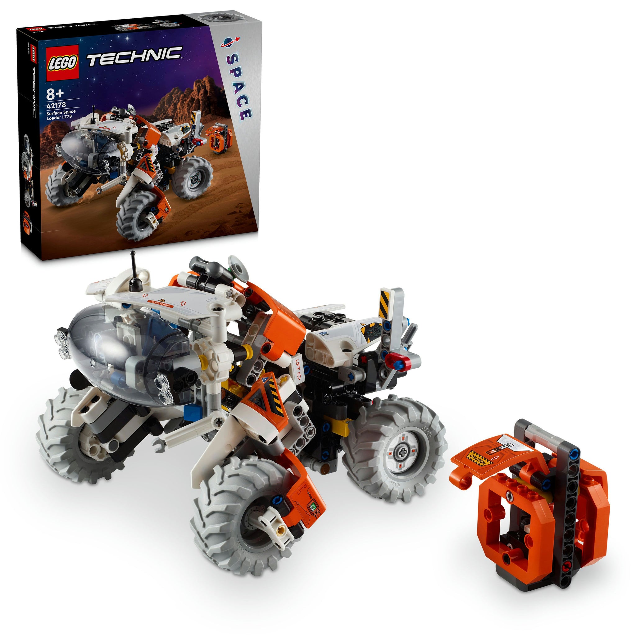 مجموعة جرّافة الفضاء السطحية LT78 42178 من LEGO® Technic