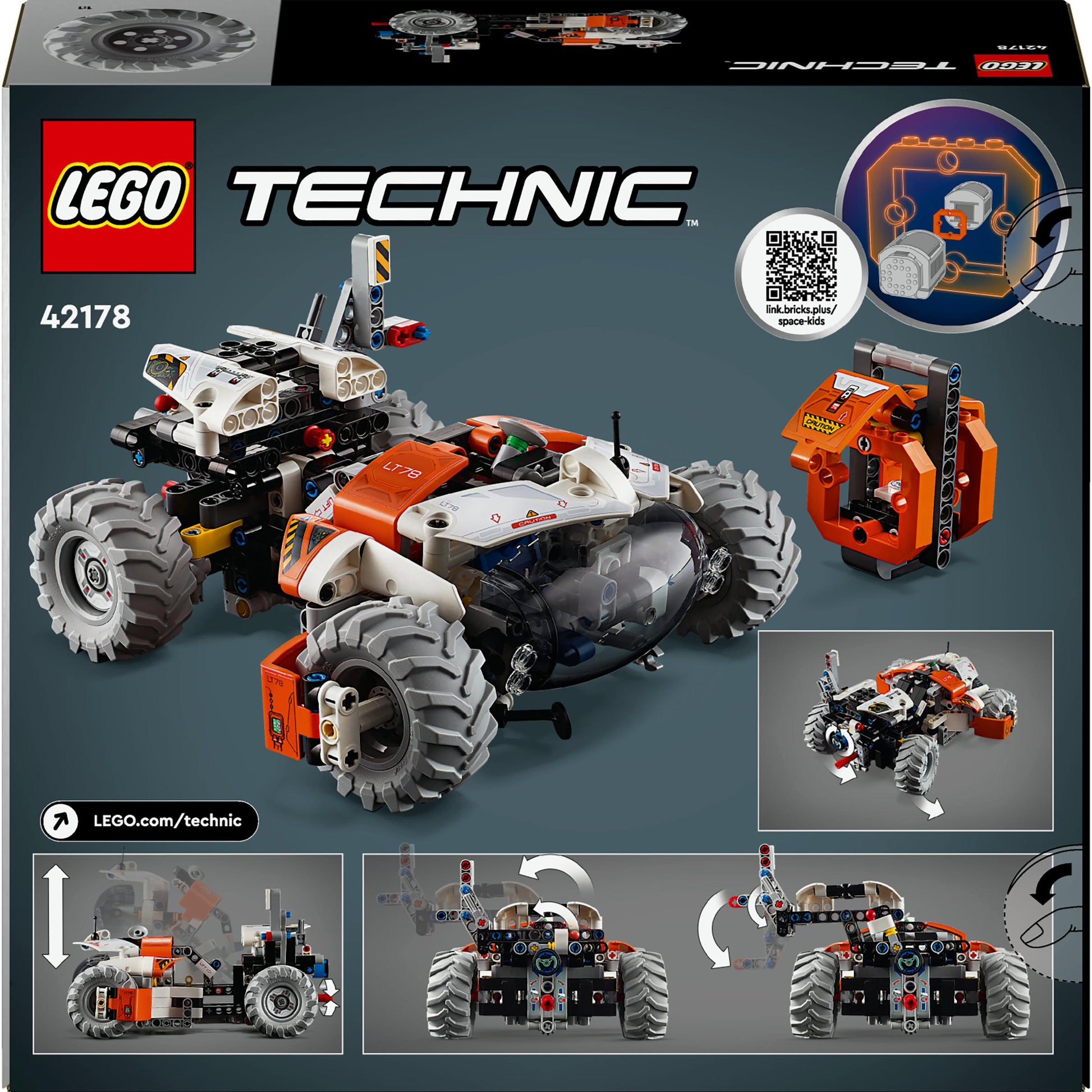 مجموعة جرّافة الفضاء السطحية LT78 42178 من LEGO® Technic