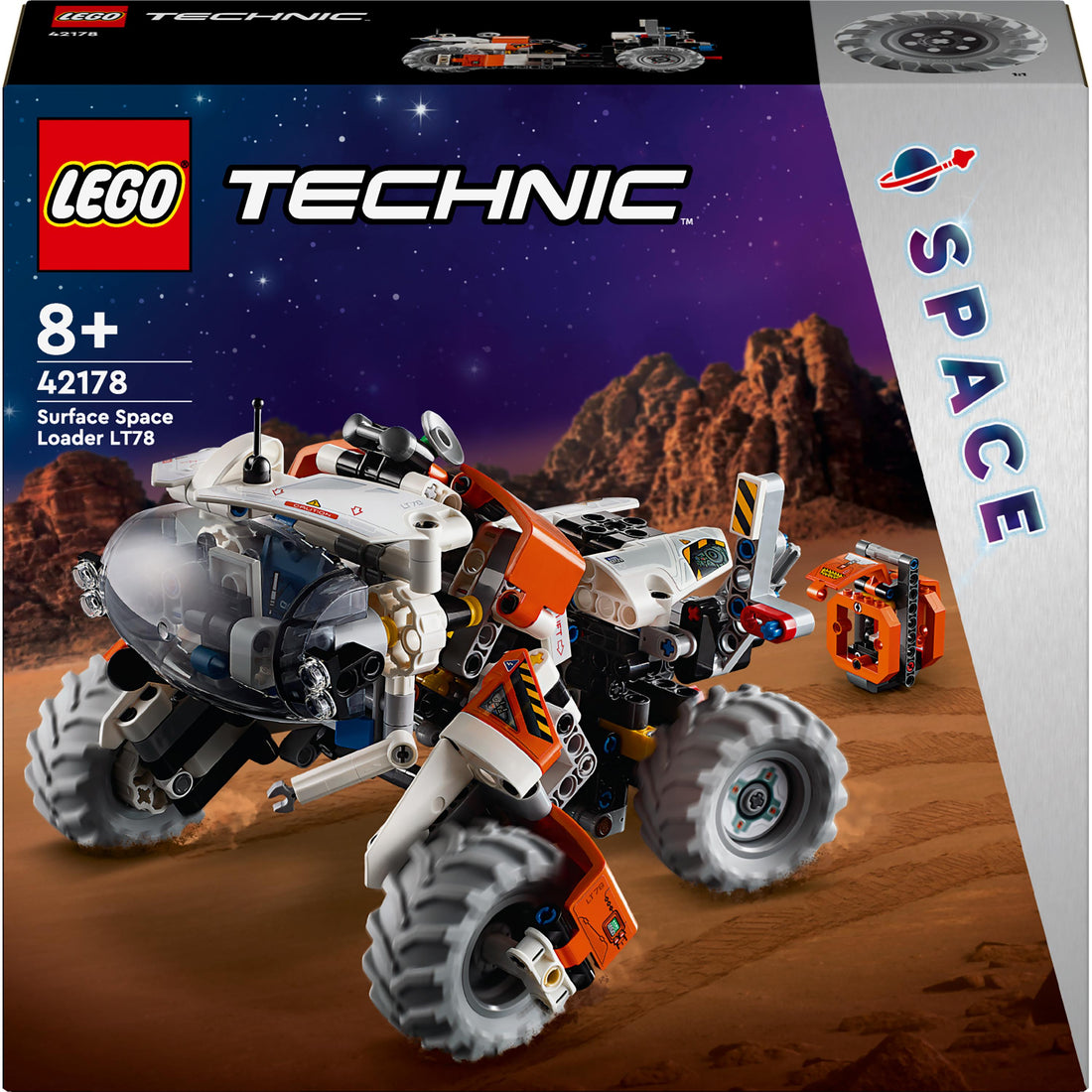مجموعة جرّافة الفضاء السطحية LT78 42178 من LEGO® Technic