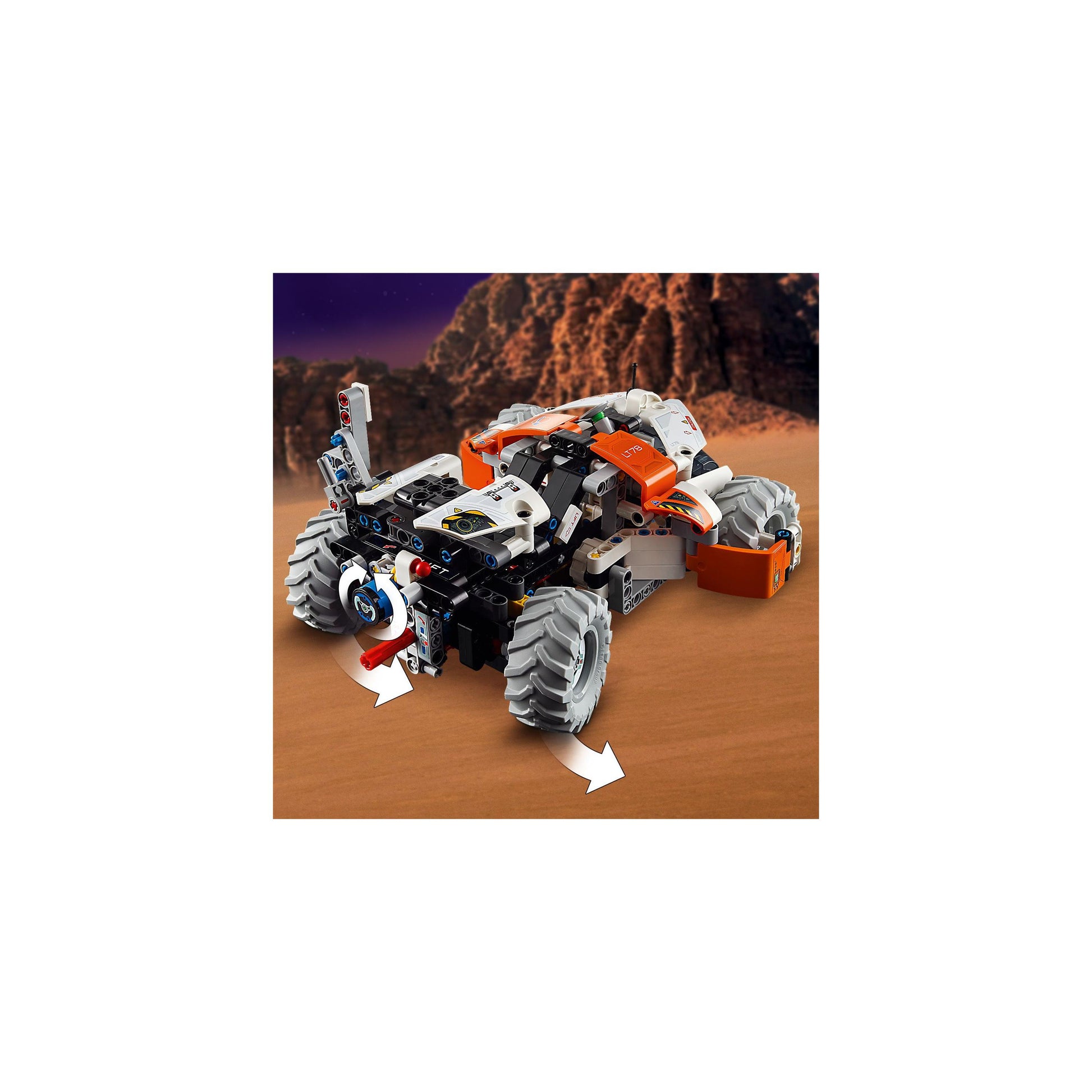 مجموعة جرّافة الفضاء السطحية LT78 42178 من LEGO® Technic