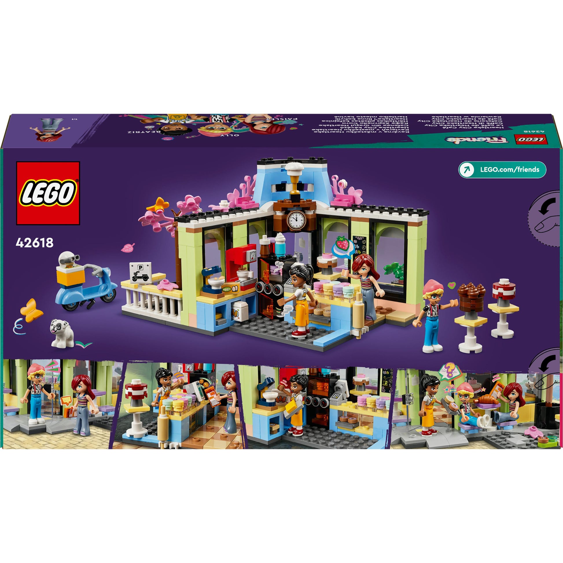 LEGO® Friends Heartlake City Café Toy 42618