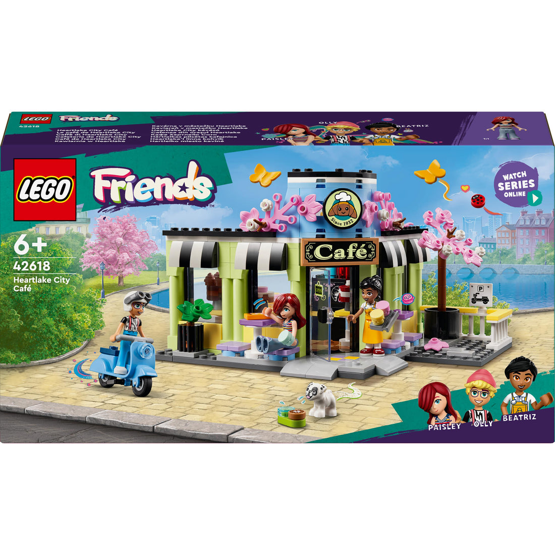 LEGO® Friends Heartlake City Café Toy 42618