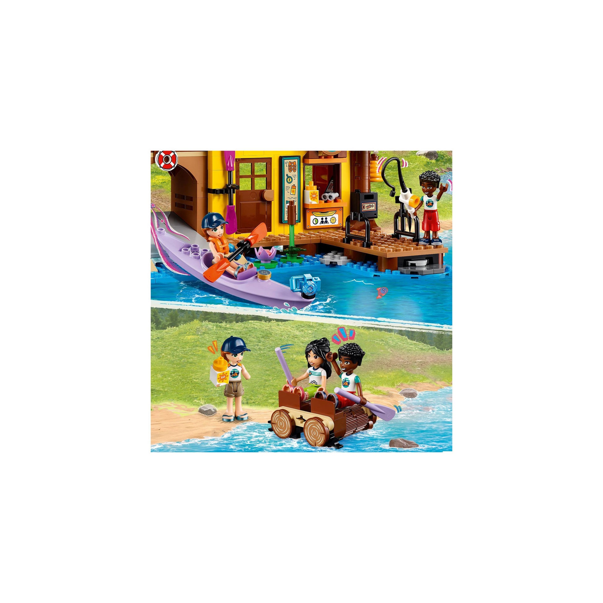 LEGO® Friends Adventure Camp Water Sports Building Toy 42626