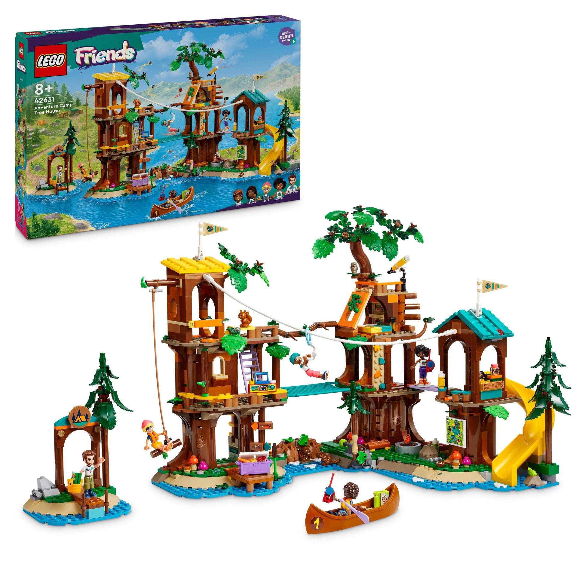 LEGO® Friends Adventure Camp Tree House Playset 42631