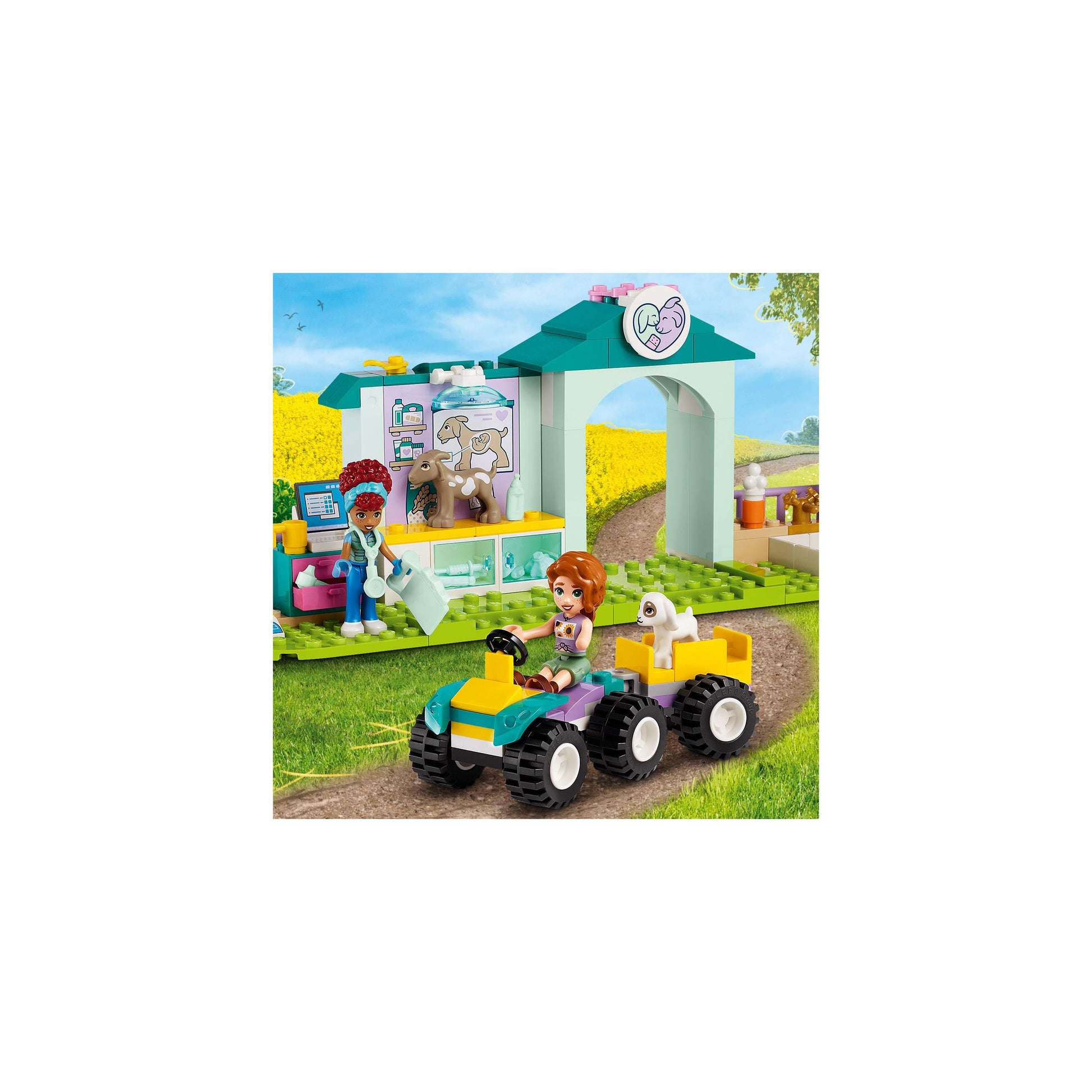 LEGO® Friends Farm Animal Vet Clinic Toy 42632