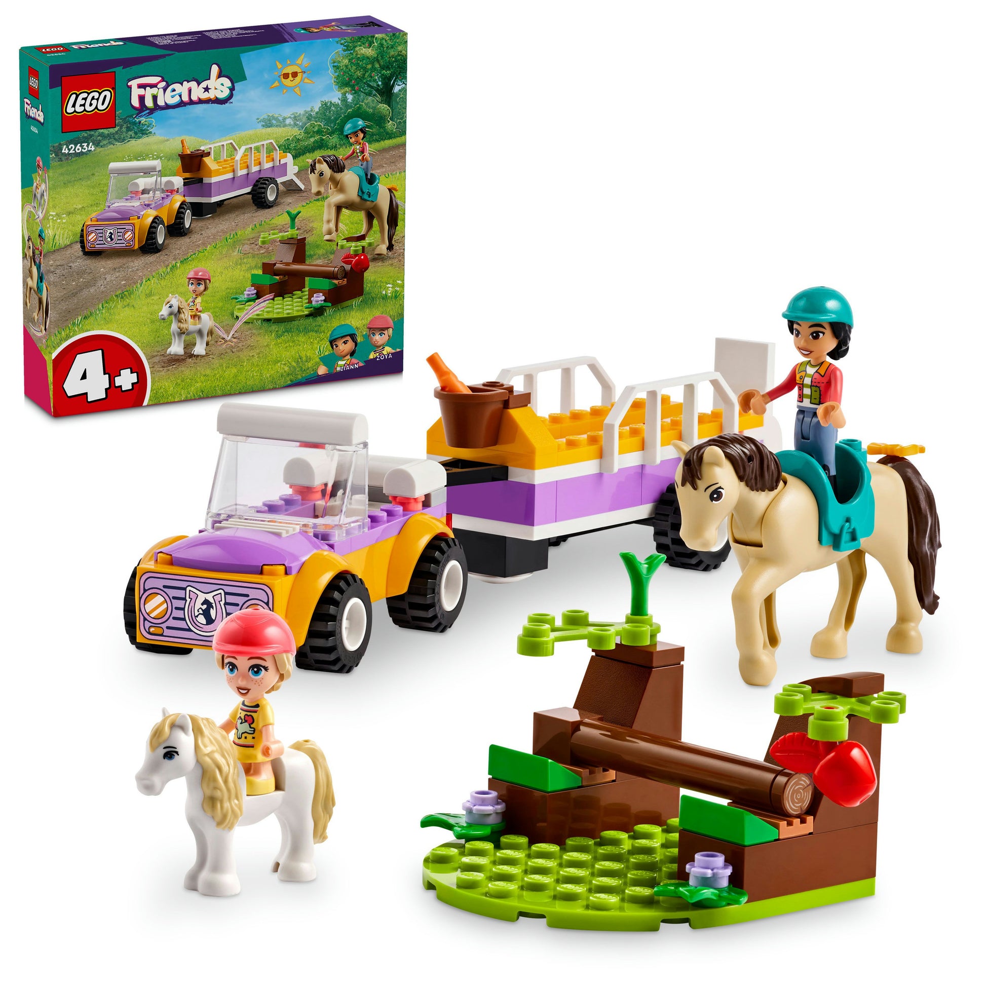 LEGO® Friends Horse and Pony Trailer Toy 42634