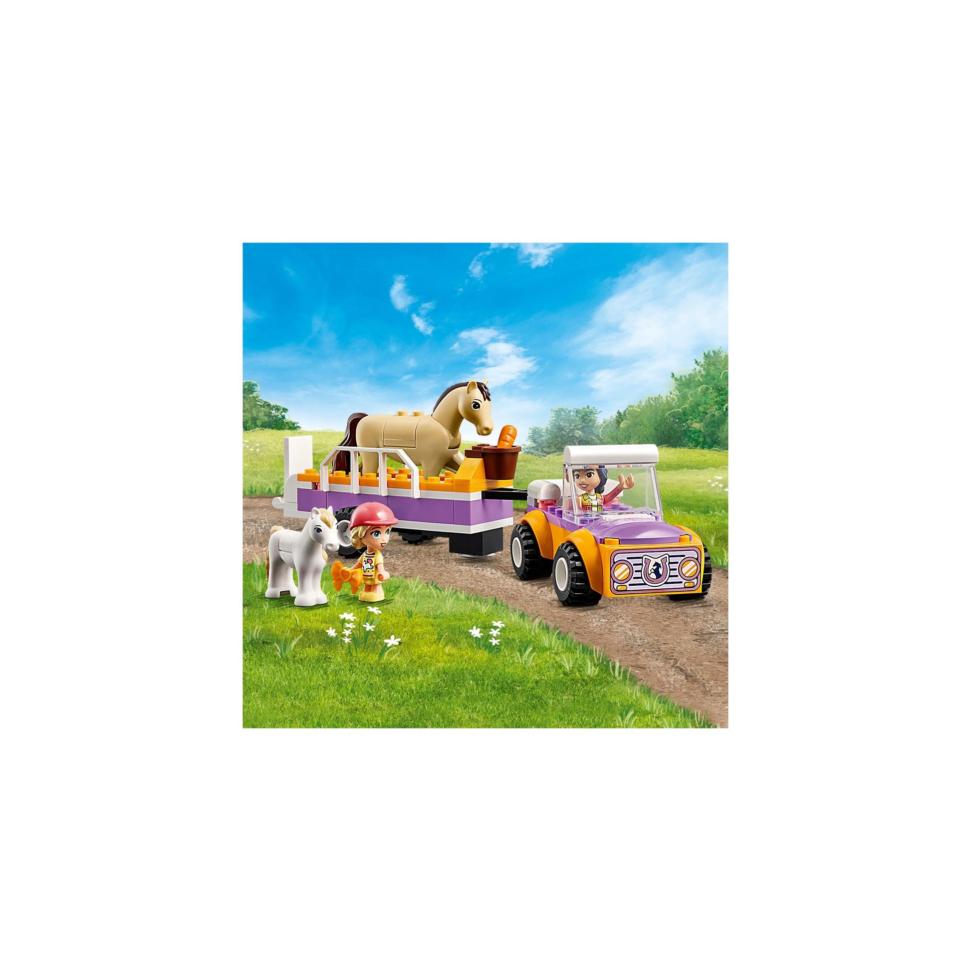 LEGO® Friends Horse and Pony Trailer Toy 42634